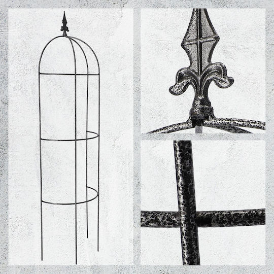 Kadax Metal Garden Obelisk Flower Garland 120cm
