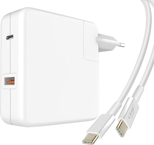 LinQ USB-C Universal Φορτιστής Laptop 108W με Αποσπώμενο Καλώδιο Τροφοδοσίας