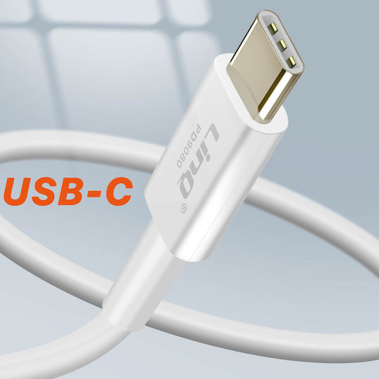LinQ USB-C Universal Φορτιστής Laptop 108W με Αποσπώμενο Καλώδιο Τροφοδοσίας