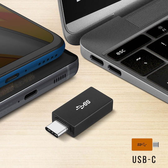 Avizar USB-C Männlich Zu USB-A Weiblich Konverter 1Stück ADA-A2C