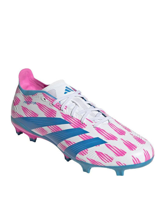 adidas Predator League Football Shoes with Cleats Beige