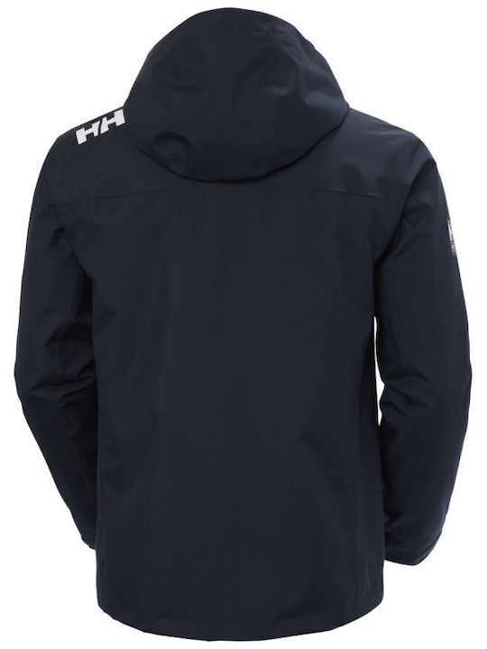 Μπουφάν Αδιάβροχο και Αντιανεμικό Navy Μπλε