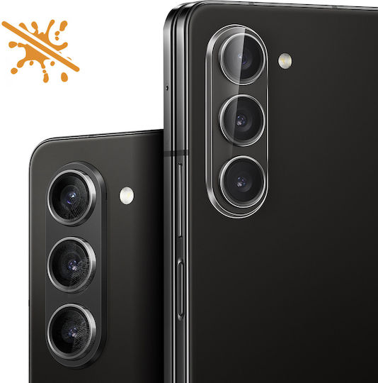 Протектор за камера Samsung Galaxy Z Fold 5 Двукомпонентен Анти-пръстови отпечатъци