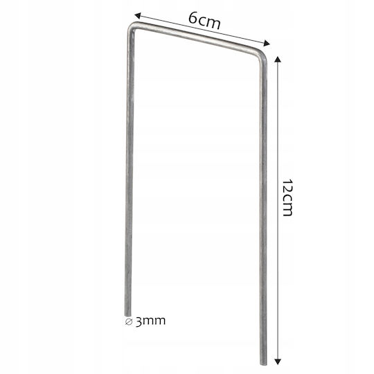 Kadax Ținte pentru Fixarea Materialului Nețesut 12cm 100buc