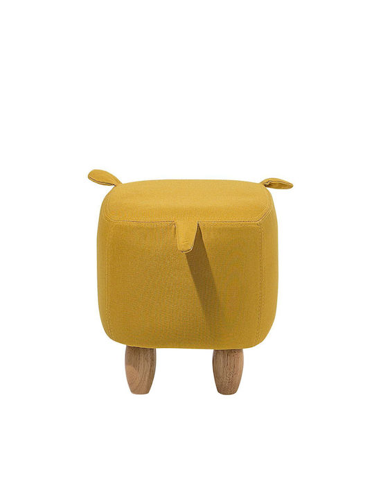Kinderhocker Gelb