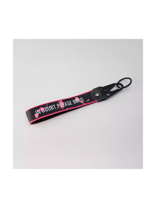 Keychain Pig Power Tesatura Negru