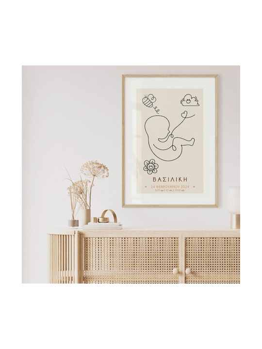 Walls Poster In Womb 15x20cm