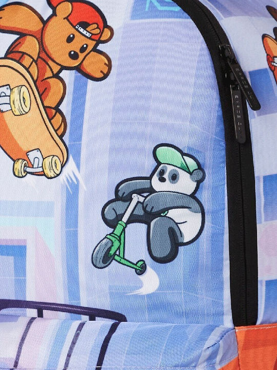 Τσάντα Πλάτης Σχολική Space Junk Bear Boarding Backpack