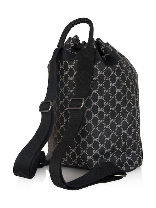 Women's Drawstring Bag Black