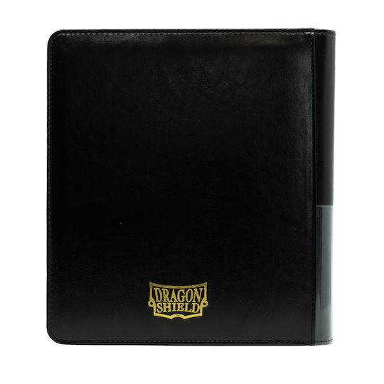 Dragon Shield Codex Zipster Binder 4-Pocket Standard Size Black