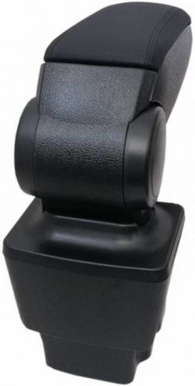Carner Car PU Armrest for Seat Leon Black