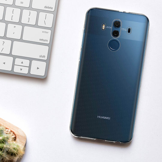 Huawei Mate 10 Pro Silicone Gel Flexible Ultra-thin 0.3mm Transparent Mobile Phone Case