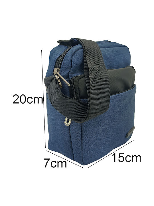 Men's Shoulder / Crossbody Bag Blue