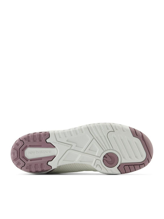 550 Women's Sneakers White Rose