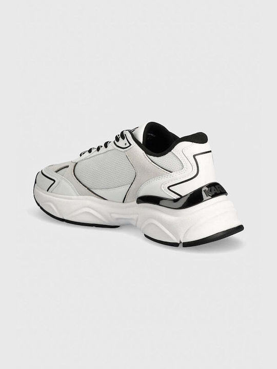 Karl Lagerfeld Ανδρικά Sneakers Λευκά KL56538-410 | Skroutz.gr