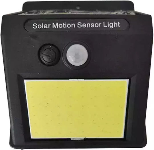 Set 10 Lămpi Solare de Perete Alb Rece 6500K cu Senzor de Mișcare și Fotocelulă IP65