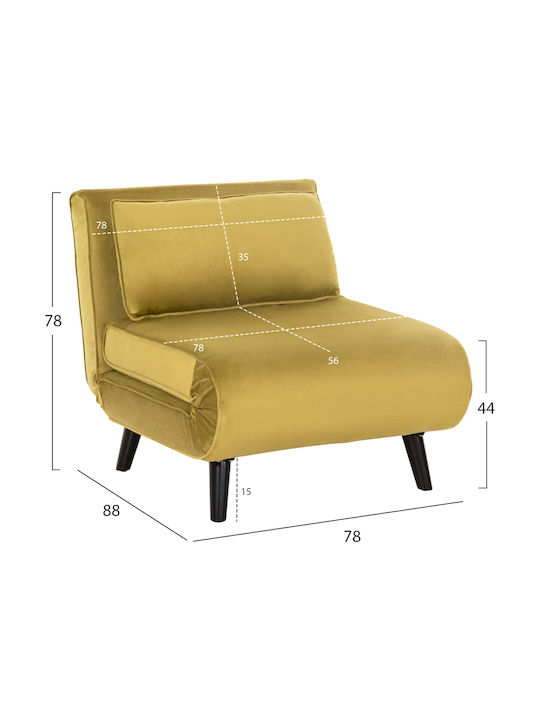 Braxton Catifelat Ladi 78x88x78cm