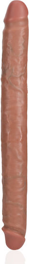 Dildo Realist Latin cu Două Capete 35cm