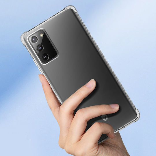Case Samsung Galaxy Note 20 Lifetime Guarantee Force Case Air Transparent