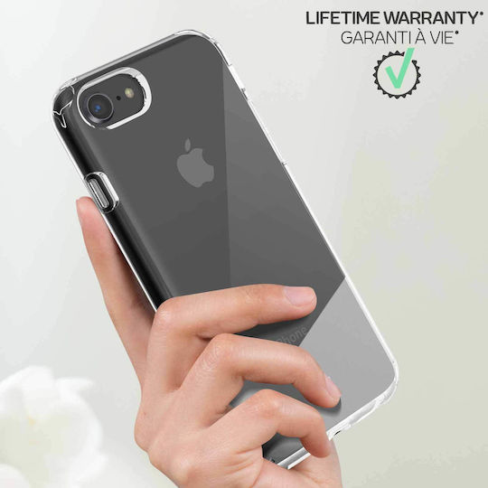Hülle iPhone SE 2022 8 7 6s 6 1m Fallschutz Hülle Pure Transparent
