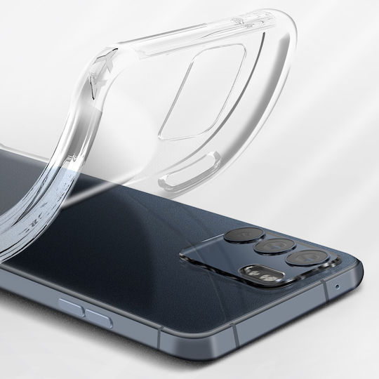 Case Oppo Reno 6 5g Tryax Fall Protection System Force Case Pure Transparent