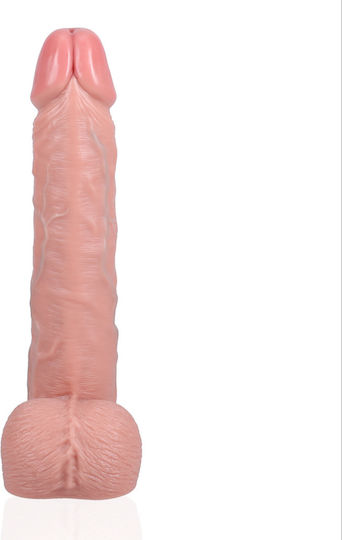 Shots Ρεαλιστικό Dildo με Όρχεις και Βεντούζα 33cm