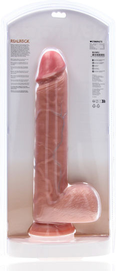 Shots Ρεαλιστικό Dildo με Όρχεις και Βεντούζα 35cm
