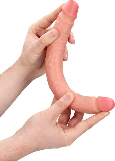 Shots Διπλό Dildo Flesh 30cm