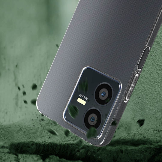 Carcasă Vivo Y22s/Y35 Silicon Transparent & Protecție Ecran din Sticlă Temperată 9H Bigben
