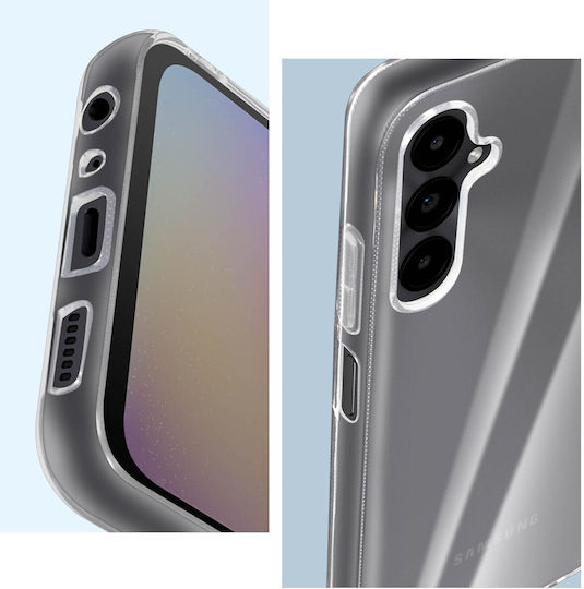 Bigben Hülle Samsung Galaxy A05s Schlank Leicht Silikon Gel Transparent