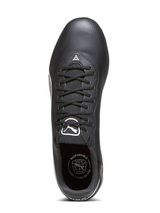 PUMA King Pro Football Shoes with Cleats Black