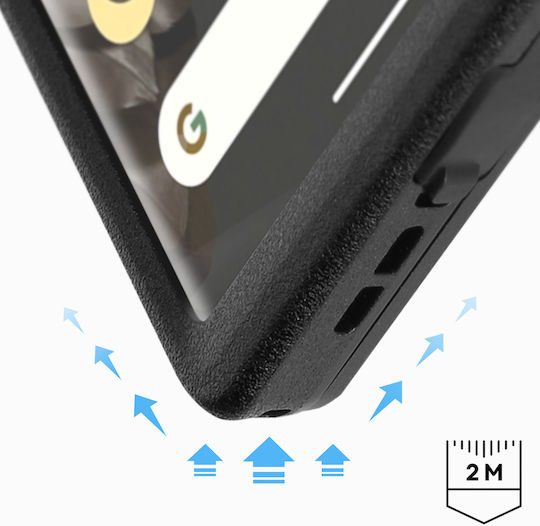 Redpepper Ip68 Waterproof Case Google Pixel 7 Pro Full Coverage Redpepper Black