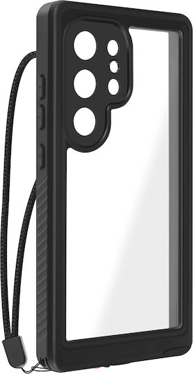Redpepper Wasserdichte Hülle Galaxy S24 Ultra Komplett Schwarz