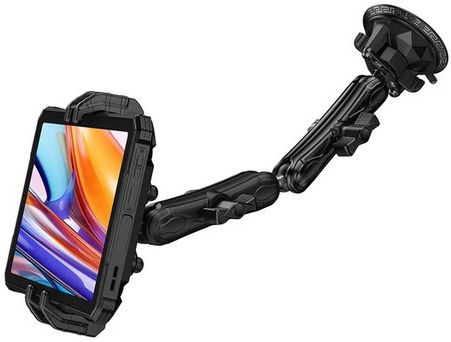 Ulefone Armor Mount Поставка за Мобилен Телефон за Кола с регулируеми куки Черна