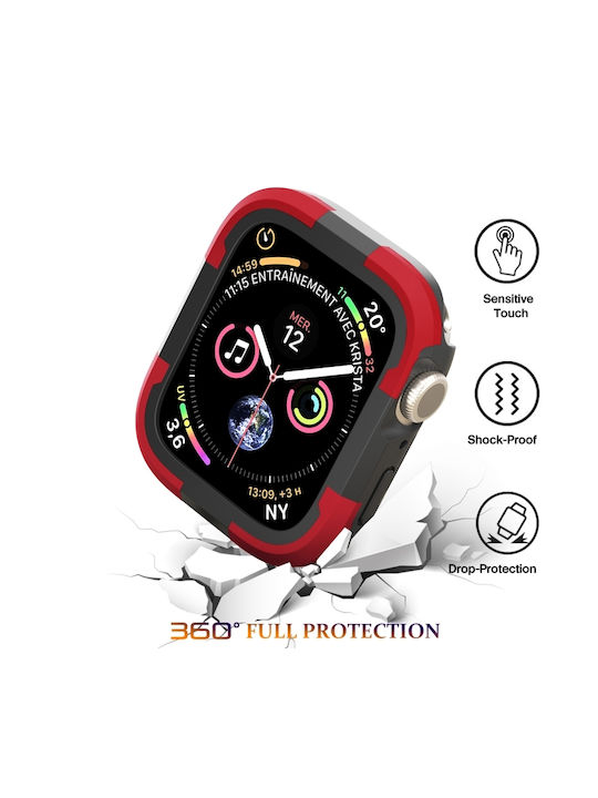 Silicone Case in Red color for Apple Watch Ultra 49mm Silicone Case in Red color for Apple Watch Ultra 49mm