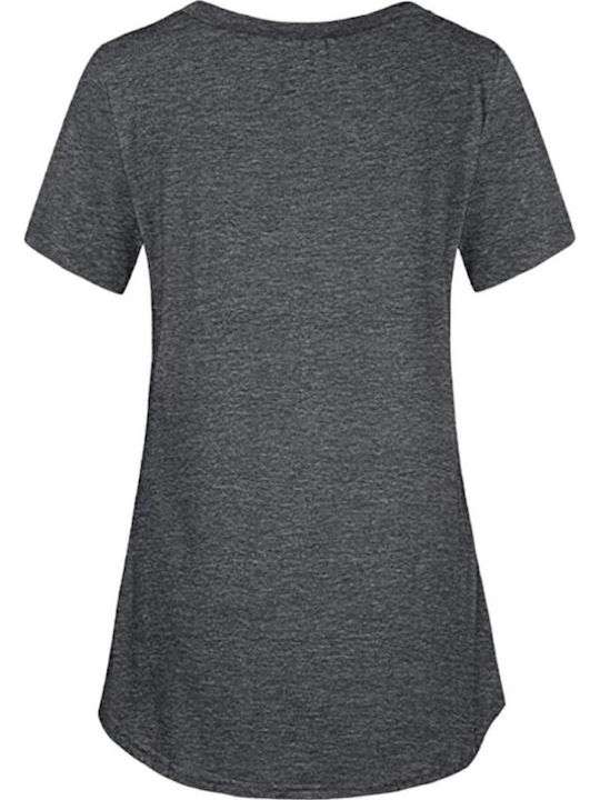 Queen Mother Maternity T-Shirt Dark Gray