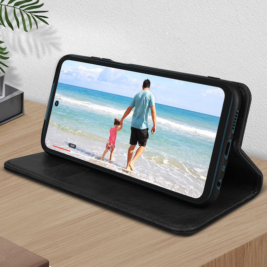 Folio-Hülle Nokia Xr20 Video-Ständer Schwarz