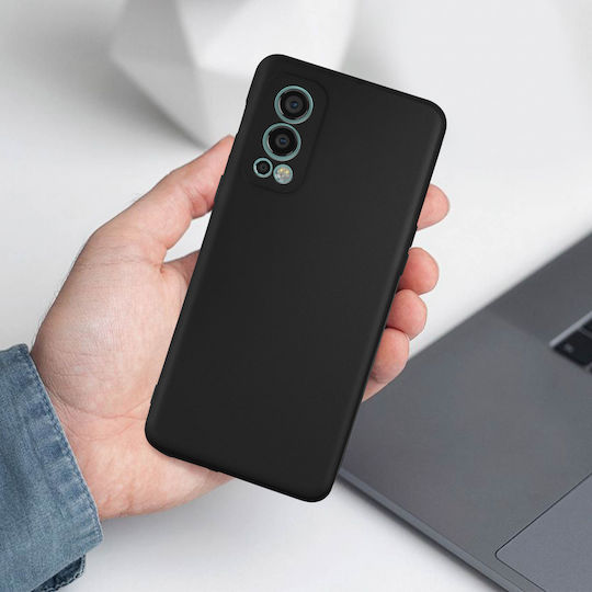 Case Oneplus Nord 2 Resistant Silicone Thin Light Black