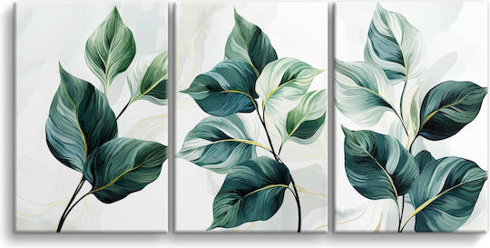 Naklejkomania Dreifach Gemälde auf Leinwand 60x120cm