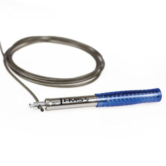 HMS Adjustable Jump Rope with Ball Bearings Blue