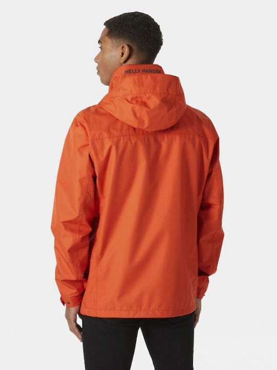 Helly Hansen Dubliner Ανδρικό Μπουφάν Puffer Αδιάβροχο και Αντιανεμικό Πορτοκαλί