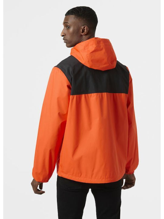 Helly Hansen Herren Jacke Lässig Wasserdicht Orange