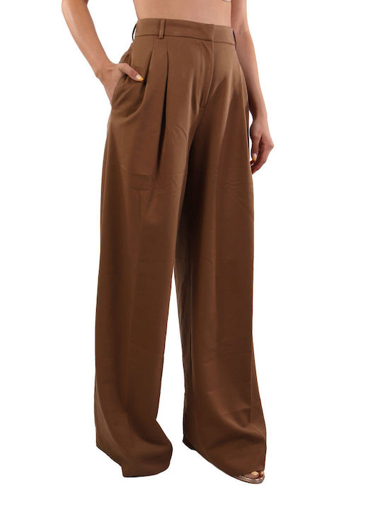 Liu Jo Damen Chino Hose coffee