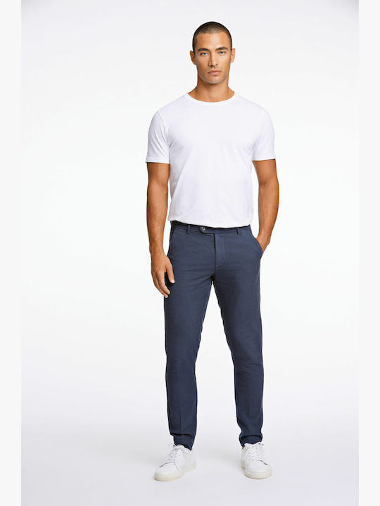 Men's Slim Fit Trousers DK Blue