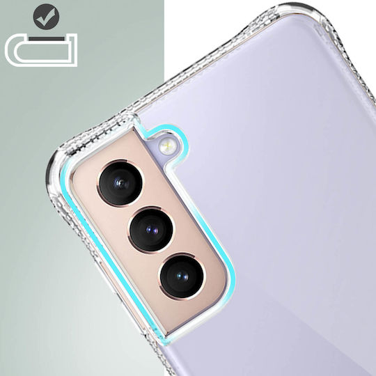 Hülle Samsung Galaxy S21 Plus Verstärkt Stoßfest 2m Itskins Transparent