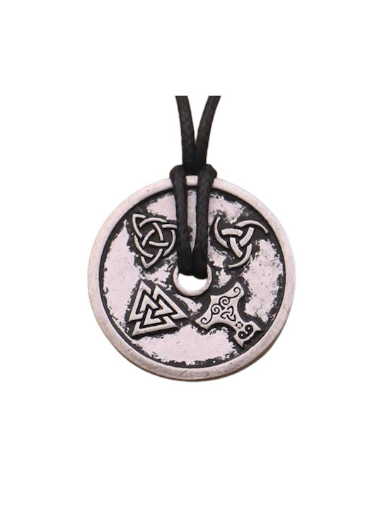 Norse Mythology Necklace With Ancient Symbols Molfs