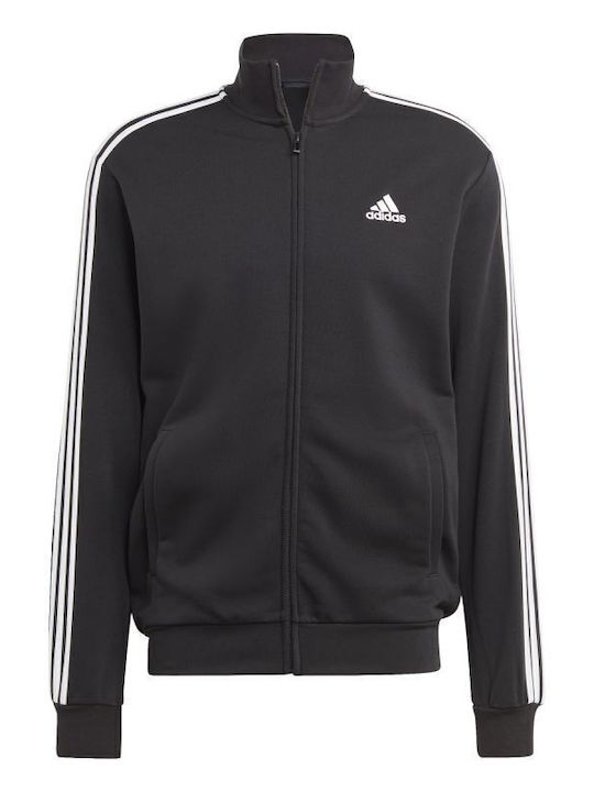 adidas French Terry Trainingsanzug Schwarz