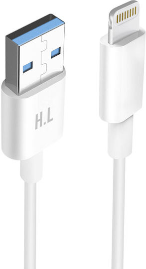 Avizar USB-A zu Lightning Kabel Weiß 1.5m (DATA-VRAK-15M-A2L)
