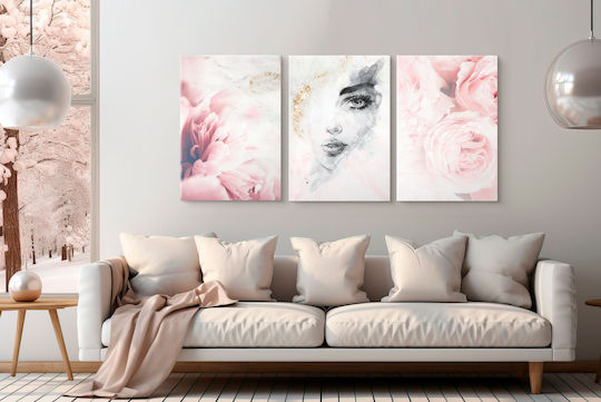 Naklejkomania Dreifach Gemälde auf Leinwand 120x60cm