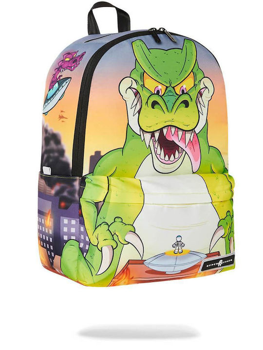 Space Junk Dino Space School Backpack